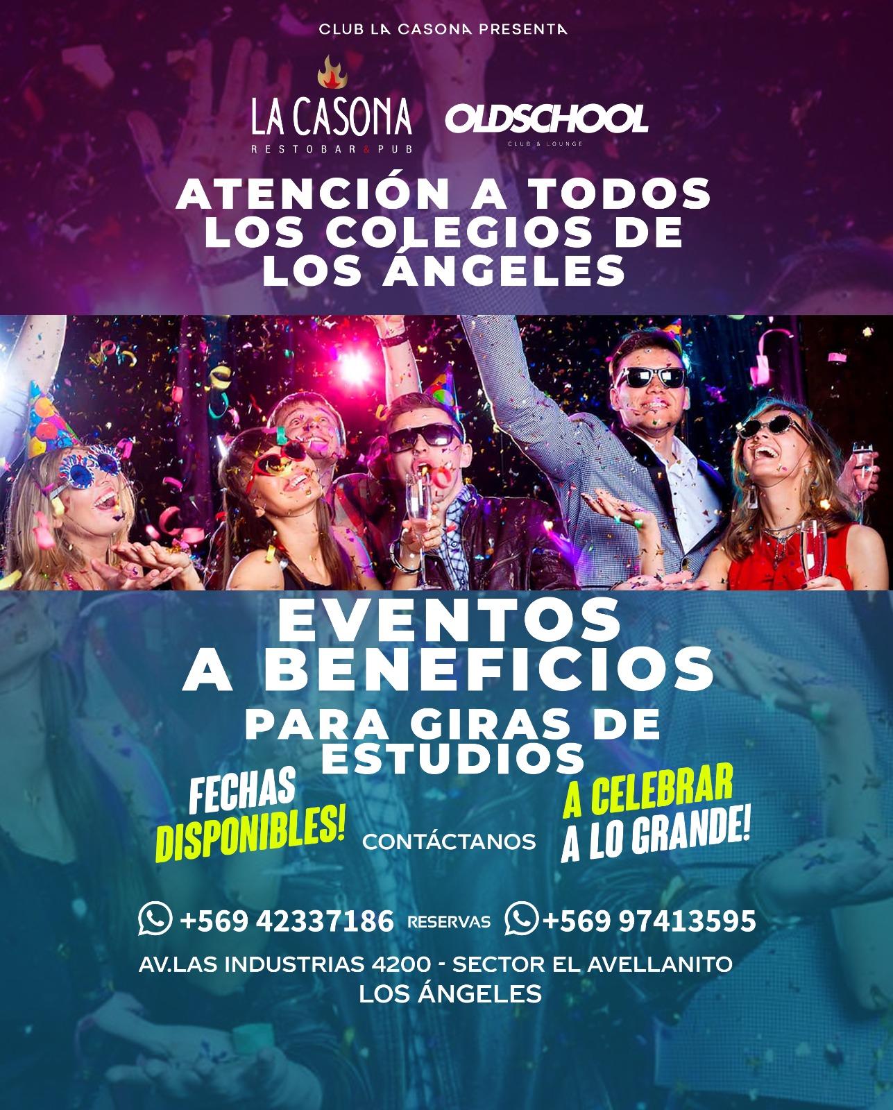 Eventos a beneficio para colegios
